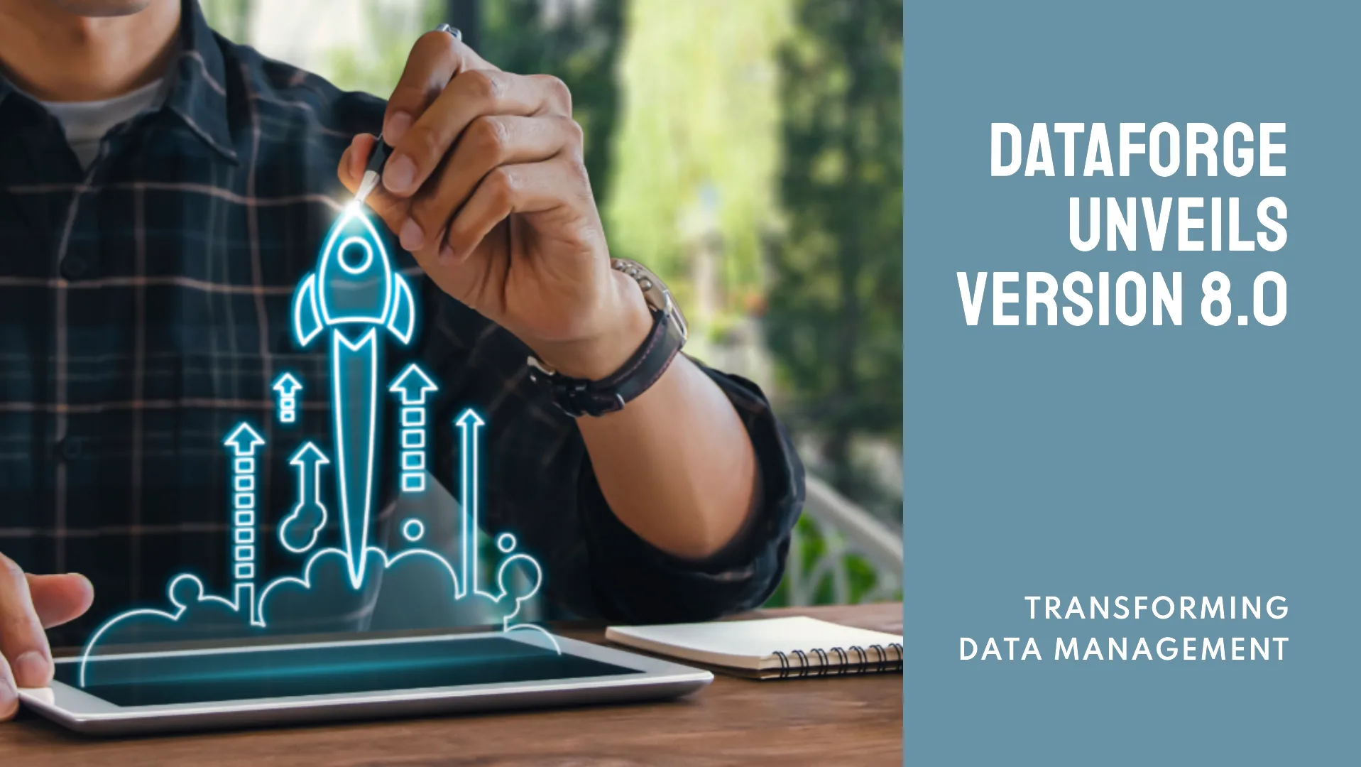 DataForge Cloud 8.0 release banner